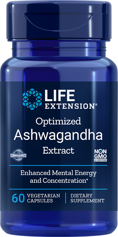 
Optimized Ashwagandha, 60 vegetarian capsules