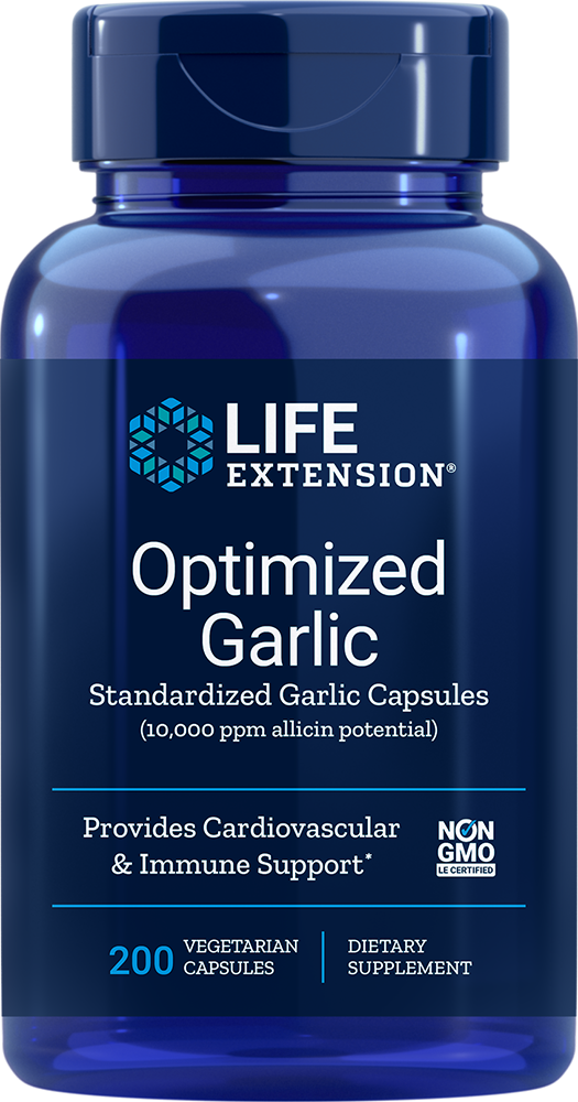 
Optimized Garlic, 200 vegetarian capsules