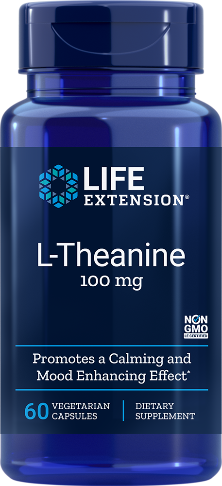 
L-Theanine, 100 mg, 60 vegetarian capsules
