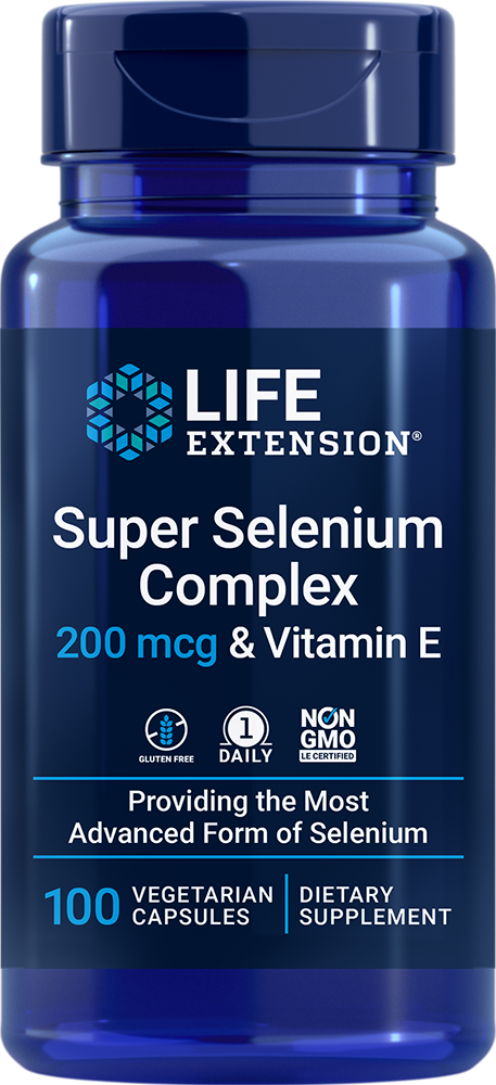 
Super Selenium Complex, 200 mcg, 100 vegetarian capsules