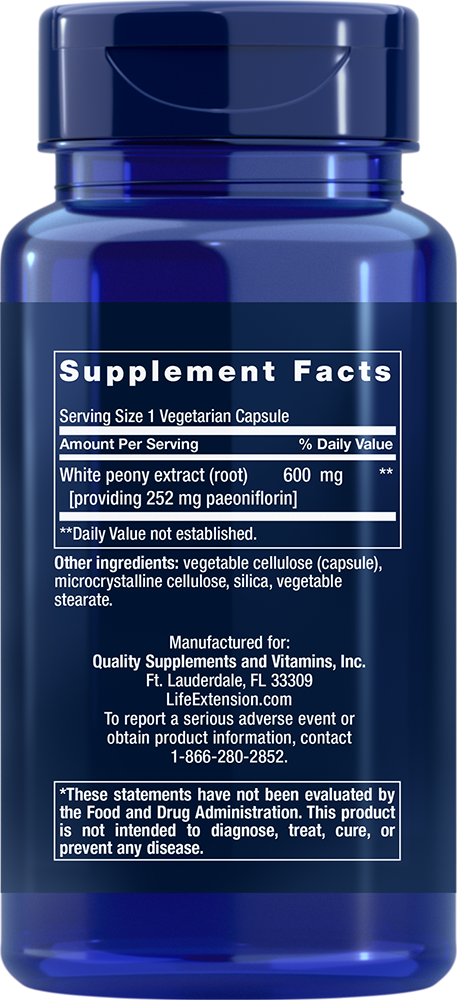 
Peony Immune, 60 vegetarian capsules