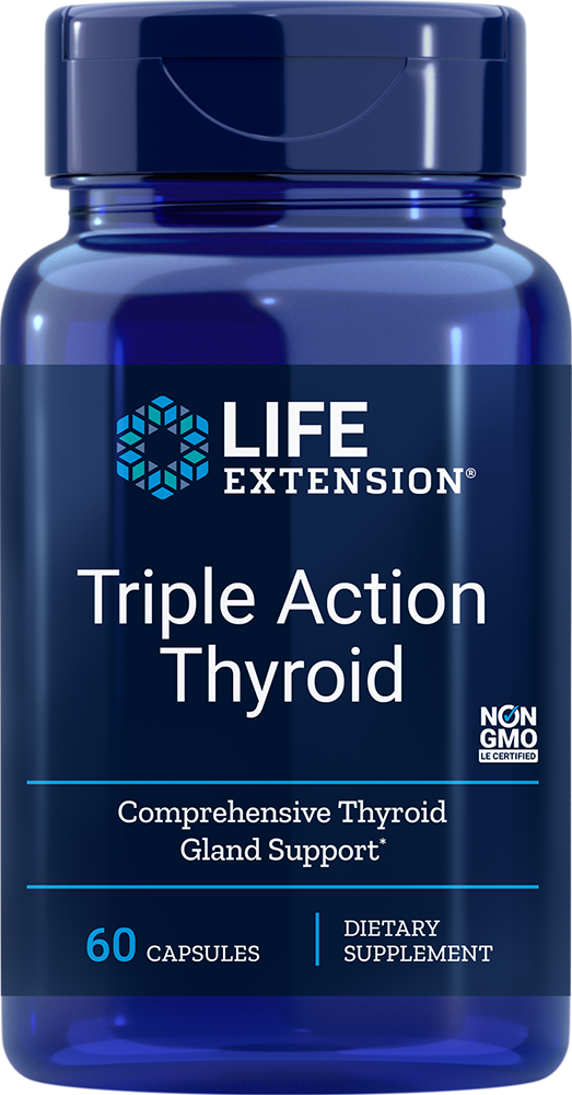 
Triple Action Thyroid, 60 capsules