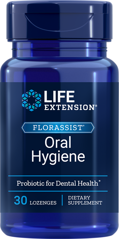 
FLORASSIST® Oral Hygiene, 30 vegetarian lozenges