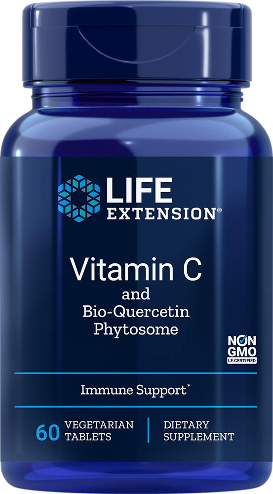 
Vitamin C and Bio-Quercetin Phytosome, 60 vegetarian tablets