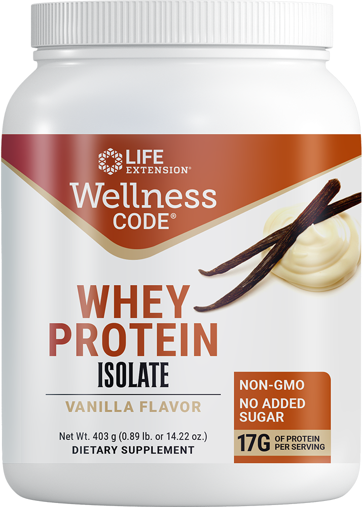
Wellness Code® Whey Protein Isolate (Vanilla), 403 grams