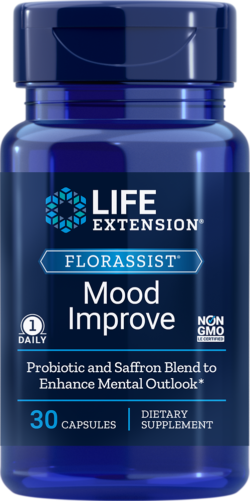 
FLORASSIST® Mood Improve, 30 vegetarian capsules